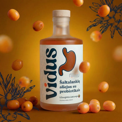 Probiotinis šaltalankių aliejus: Virškinimui ir imunitetui - tavovidus.lt